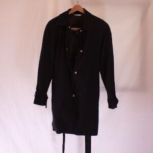 Liz Claiborne Black Trench Coat